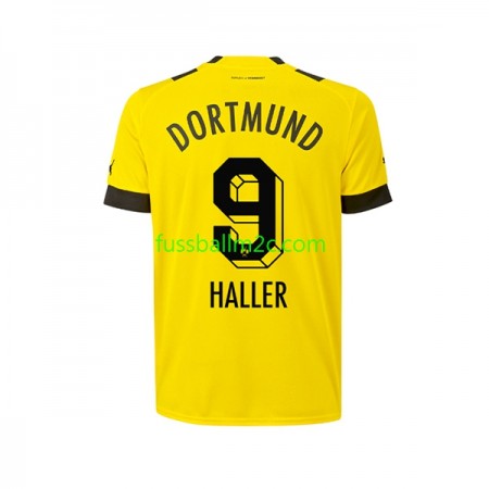 Fußballtrikots Borussia Dortmund Sebastien Haller 9 Heim Trikotsatz 2022-2023